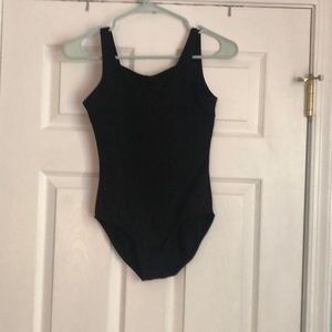 Black leotard/Bloch/kids size 14